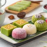 Delicious Asian Dessert selection.