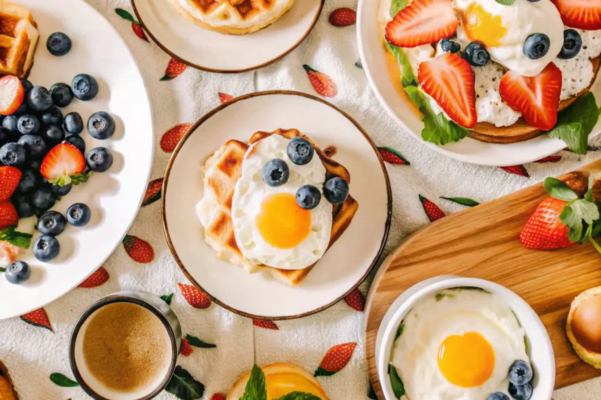 A naturally balanced 750 calorie breakfast meal.